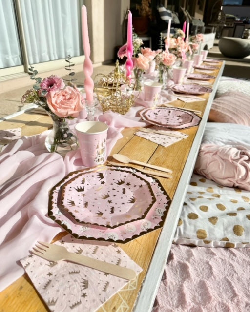 Princess Small Paper Plate, Party Decorations, Princess Party Supplies