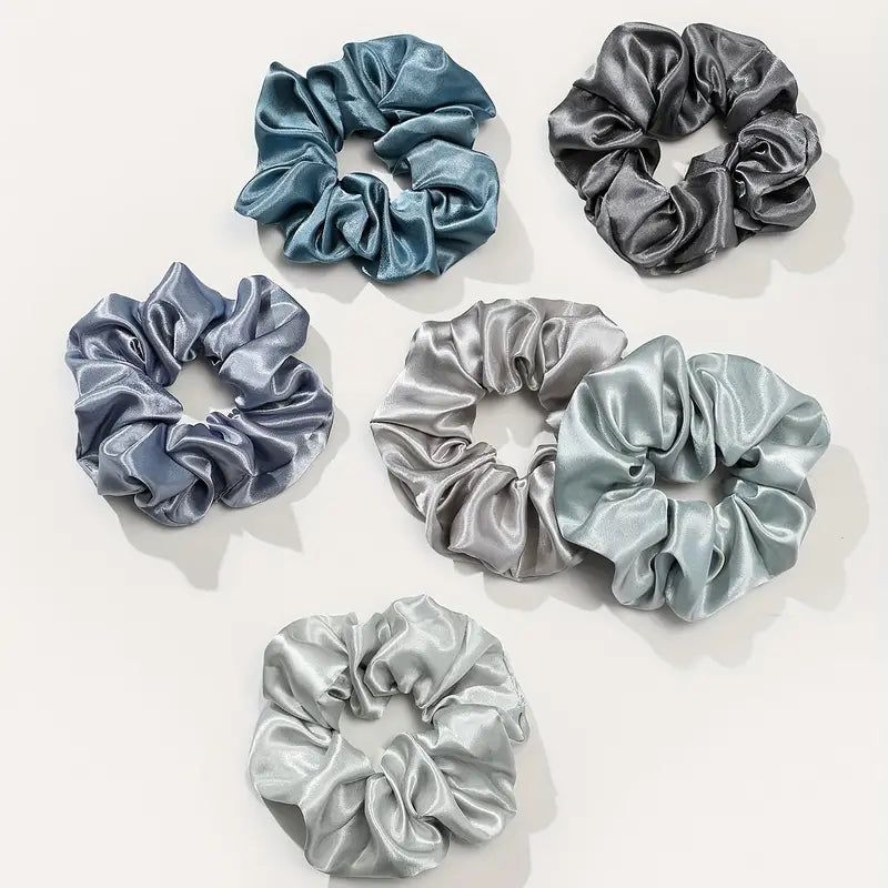 Satin Hair Scrunchy Set - Sleepover Hair Don't Care