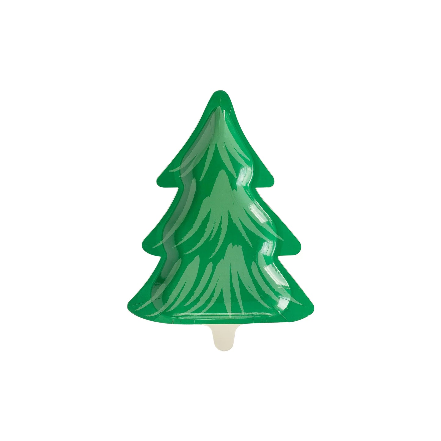 Christmas Tree Paper Plate, Holiday Decorations, Party Supplies