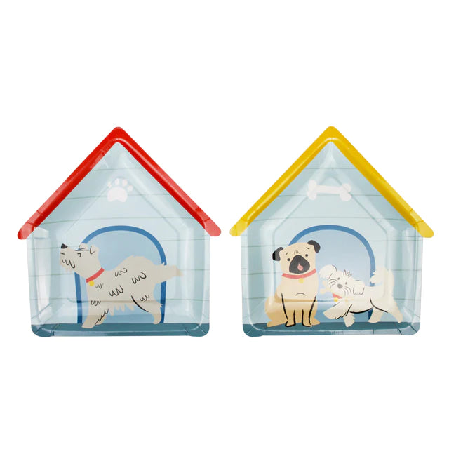 Dog Hose Paper Plate, Party Decorations, Dog Theme Party Supplies