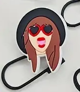 Taylor Swift-Themed Straw Toppers – Fun Drink Accessories