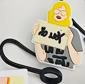 Taylor Swift-Themed Straw Toppers – Fun Drink Accessories