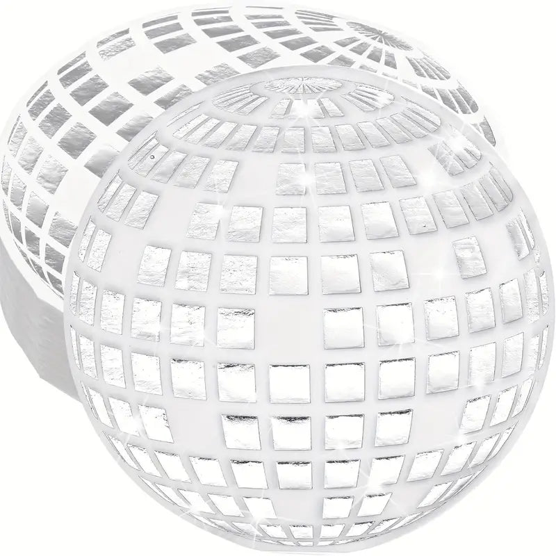 Disco Ball Napkin, Party Supplies, Groovy Decorations