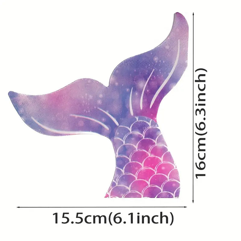 Mermaid Tail Napkin, Party Supplies, Mermaid Decorations