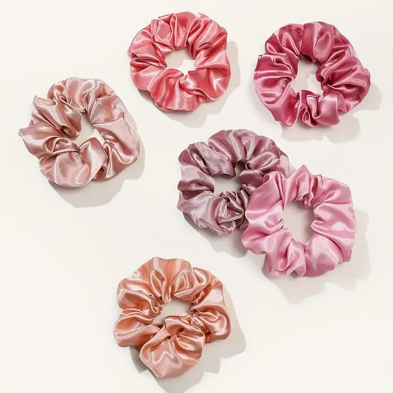 Satin Hair Scrunchy Set - Sleepover Hair Don't Care