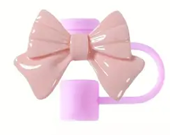 Bow Straw Toppers – Adorable Drink Accessories