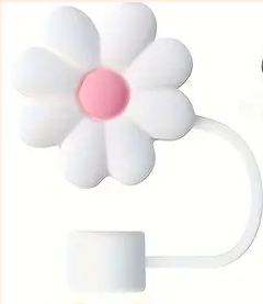 Flower Straw Toppers – Colorful Drink Accessories