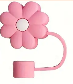 Flower Straw Toppers – Colorful Drink Accessories